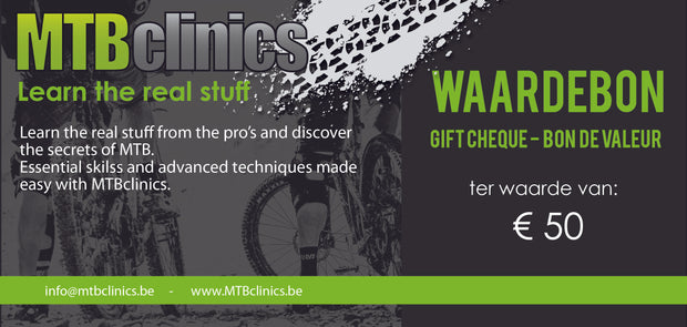 MTBclinics Waardebon